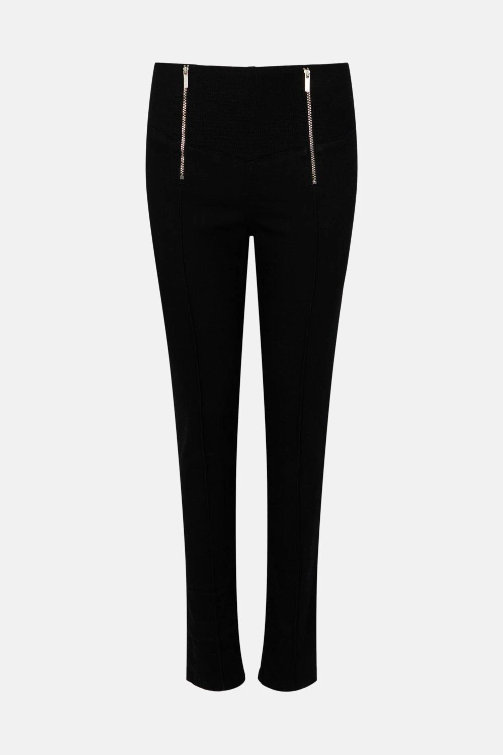 Karen Millen High Rise Skinny Zip Detail Stretch Jeans 7 Karen Millen High Rise Skinny Zip Detail Stretch Jeans - Image 5