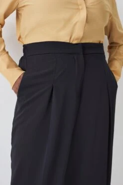 Karen Millen Plus Size Essential Tailored Wide Leg Trouser