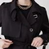 Karen Millen Relaxed Belted Trench Coat