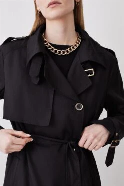 Karen Millen Relaxed Belted Trench Coat