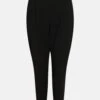 Karen Millen Tall Compact Stretch Slim Leg Trouser -Karen Millen Shop black tall compact stretch slim leg trouser