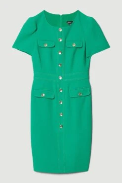 Karen Millen Tall Utility Midi Dress