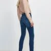 Karen Millen Mid Rise Slim Leg Jeans -Karen Millen Shop mid wash mid rise slim leg jeans