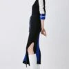 Karen Millen Petite Sporty Colour Block Knit Dress -Karen Millen Shop mono petite sporty colour block knit dress