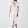 Karen Millen Tall Embellished Stretch Woven Midi Dress -Karen Millen Shop mono tall embellished stretch woven midi dress